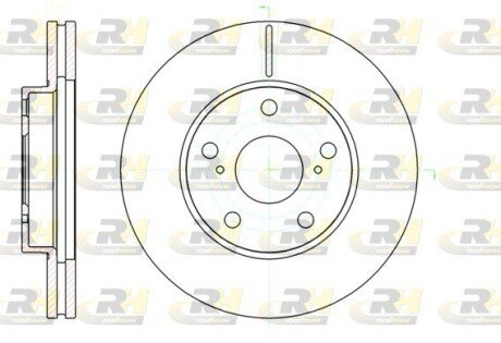 Гальмівний диск ROADHOUSE 61043.10