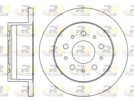 Гальмівний диск ROADHOUSE 61055.00