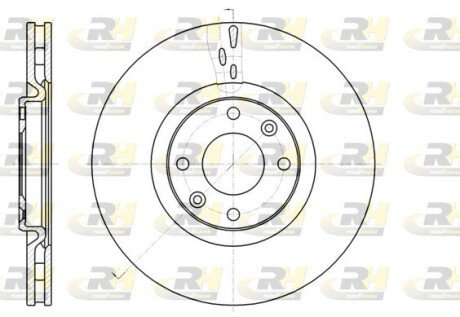 Гальмівний диск ROADHOUSE 61059.10