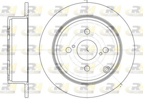 Гальмівний диск ROADHOUSE 61073.00
