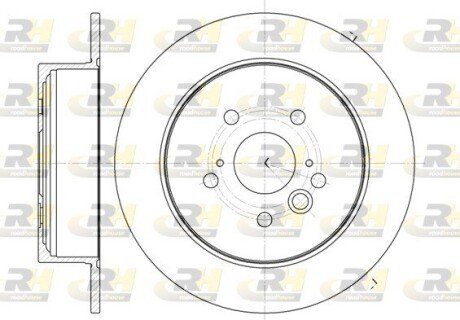 Гальмівний диск ROADHOUSE 61089.00