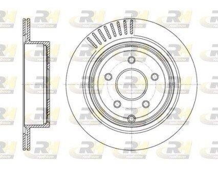 Гальмівний диск ROADHOUSE 61091.10