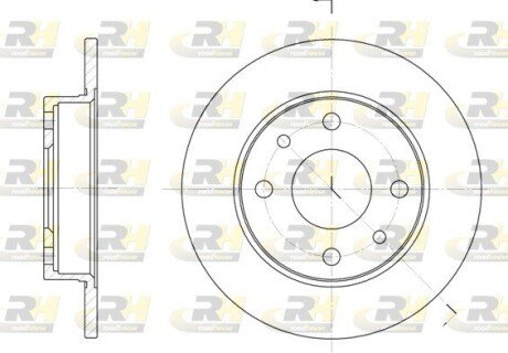 Гальмівний диск ROADHOUSE 6110.00