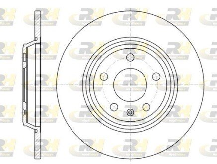 Гальмівний диск ROADHOUSE 61112.00