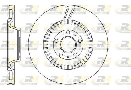 Гальмівний диск ROADHOUSE 61154.10