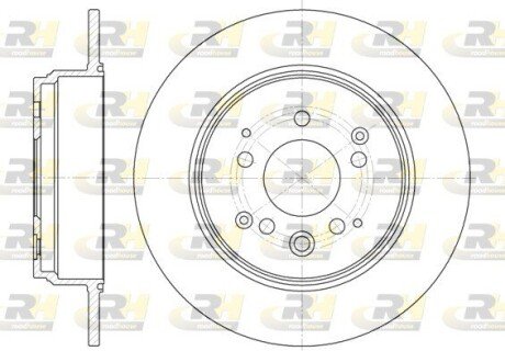 Гальмівний диск ROADHOUSE 61157.00