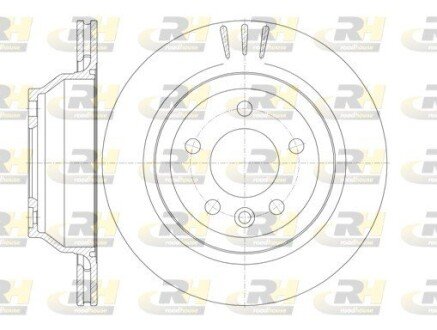 Тормозной диск ROADHOUSE 61160.10