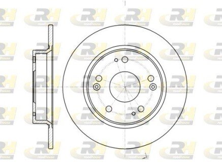 Гальмівний диск ROADHOUSE 61175.00
