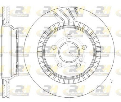 Гальмівний диск ROADHOUSE 61187.10