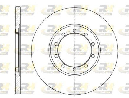 Гальмівний диск ROADHOUSE 61201.00