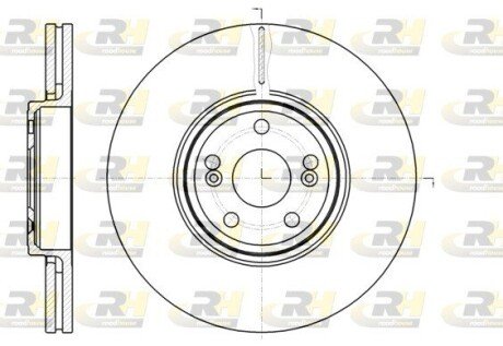 Гальмівний диск ROADHOUSE 61234.10
