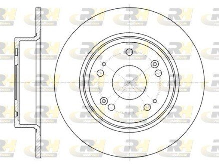 Гальмівний диск ROADHOUSE 61278.00