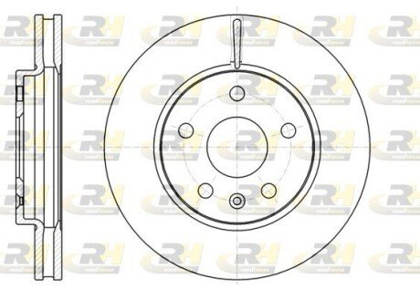 Гальмівний диск ROADHOUSE 61285.10