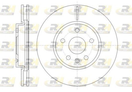 Гальмівний диск ROADHOUSE 61286.10