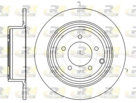 Гальмівний диск ROADHOUSE 61290.00
