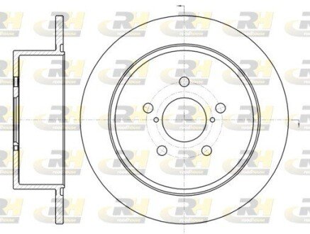 Гальмівний диск ROADHOUSE 61300.00