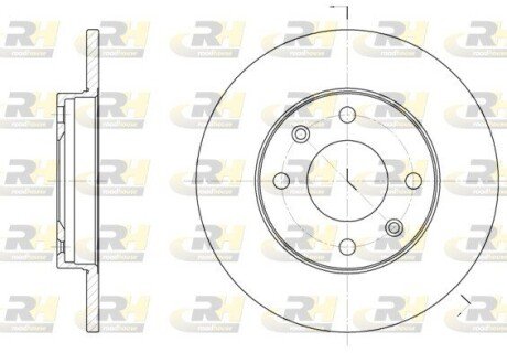 Гальмівний диск ROADHOUSE 6130.00