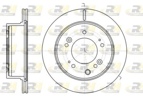 Тормозной диск ROADHOUSE 61306.10