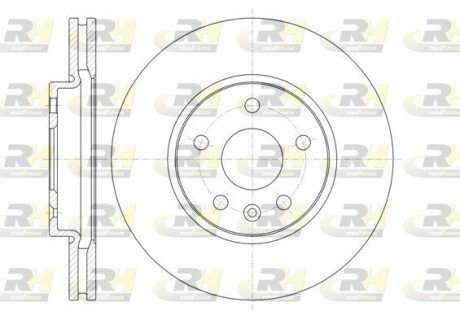 Гальмівний диск ROADHOUSE 61313.10