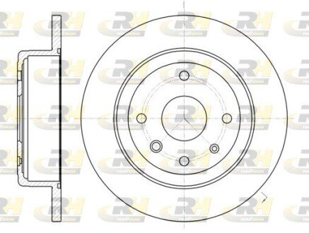 Гальмівний диск ROADHOUSE 61321.00