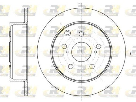 Гальмівний диск ROADHOUSE 61324.00
