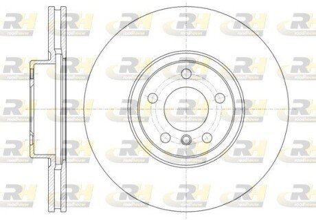 Гальмівний диск ROADHOUSE 61335.10