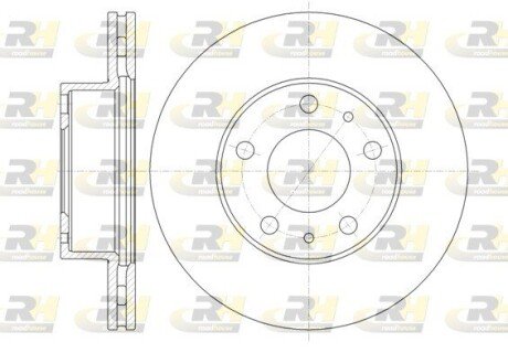 Гальмівний диск ROADHOUSE 61351.10