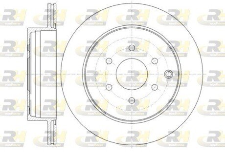 Гальмівний диск ROADHOUSE 61354.10