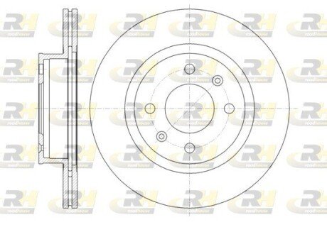 Гальмівний диск ROADHOUSE 61365.10