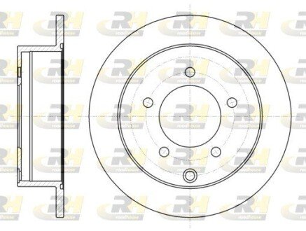 Гальмівний диск ROADHOUSE 61377.00