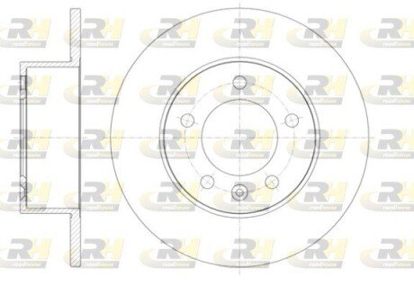 Гальмівний диск ROADHOUSE 61412.00