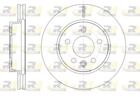 Гальмівний диск ROADHOUSE 61418.10
