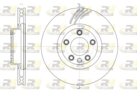 Гальмівний диск ROADHOUSE 61419.11