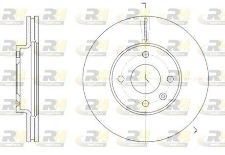 Гальмівний диск ROADHOUSE 61456.10