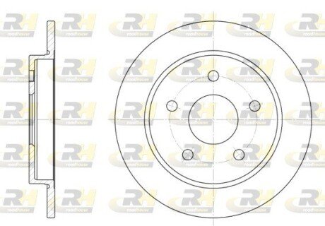 Гальмівний диск ROADHOUSE 6147.00