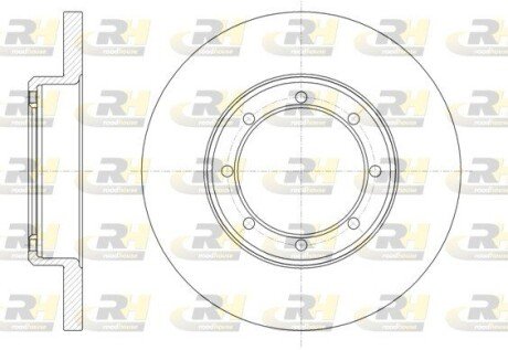 Гальмівний диск ROADHOUSE 61476.00