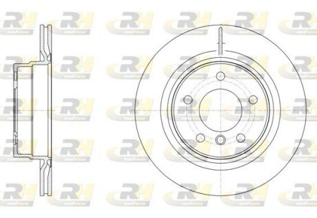 Гальмівний диск ROADHOUSE 61495.10