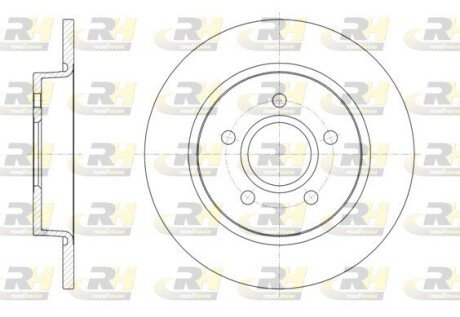 Гальмівний диск ROADHOUSE 61503.00