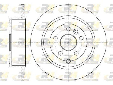 Тормозной диск ROADHOUSE 61516.00