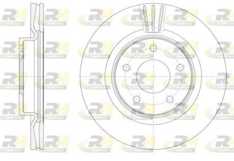 Тормозной диск ROADHOUSE 61533.10
