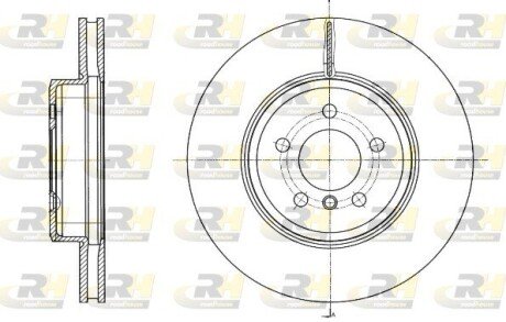 Гальмівний диск ROADHOUSE 61549.10