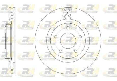 Гальмівний диск ROADHOUSE 61553.10