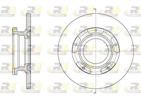 Гальмівний диск ROADHOUSE 61564.00