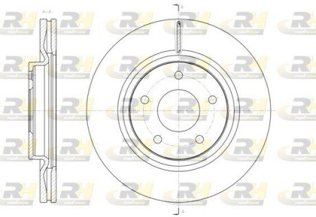 Гальмівний диск ROADHOUSE 61580.10