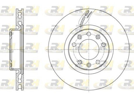 Гальмівний диск ROADHOUSE 61583.10