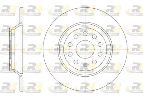 Гальмівний диск ROADHOUSE 61587.00