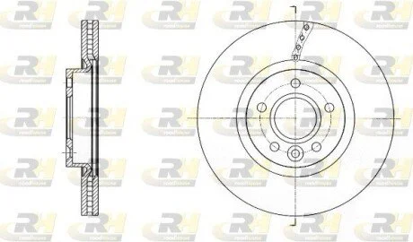 Тормозной диск ROADHOUSE 61589.10