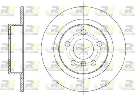 Гальмівний диск ROADHOUSE 61597.00