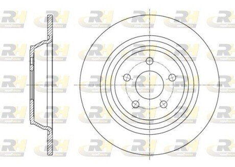 Гальмівний диск ROADHOUSE 61604.00