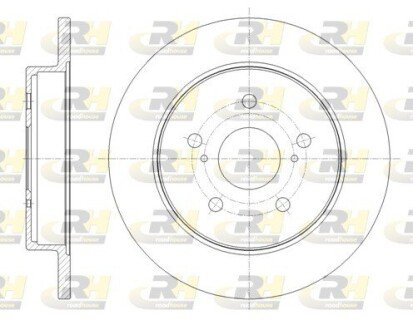 Гальмівний диск ROADHOUSE 61795.00